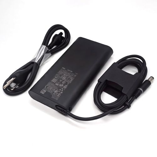 Dell Laptop Charger 240W Watt Barrel 7.4mm tip GAN AC Power Adapter,Alienware M15 R7 X16 X17 R2 X15 R2 M17 R5 Charger, Black, LA240PM200