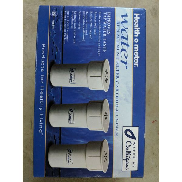 Health O Meter Water By Culligan Replacement Filter Cartridge WRC3 3 Pack