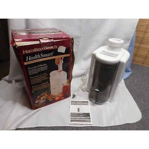 Hamilton Beach "Juice Extractor" Health Smart Series 67150 Powerful 300 Watts