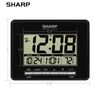 Sharp Atomic Desktop Clock – Auto Set Digital Alarm Clock - Atomic Accuracy -