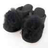Tutu Lace Slippers Room Shoes (Black)