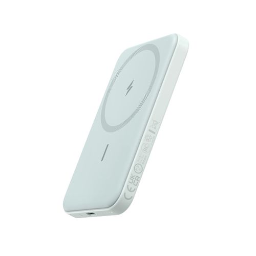 Anker 621 Magnetic Portable Charger (MagGo), 5,000mAh Wireless Power Bank with USB-C Cable, Magsafe-Compatible Battery Pack for iPhone 16/15/14/13/12 Series