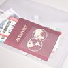 A5 Plastic Wallets Clear - 24 Pcs Popper Wallet Polypropylene Document Folder with Press Stud