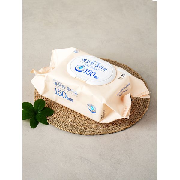 Eclat Clean Wet Tissue 150 Sheets (Cap Type)