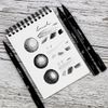 Uni Pin Fineliner Drawing Pen 0.03mm Black (Pack of 6)