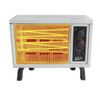 1500W Compact Radiant Electric Space Heater Fan Forced 2 Setting Utility Warmer