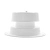 RecPro RV Trailer Plumbing Sewer Vent Cap with Screw Black