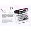 Ardell False Eyelashes Double Up Individuals Knotted Short Black 4 Pack