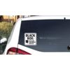 Black Box, Because Insurance Said So CAR VAN WINDOW/BUMPER DECAL STICKER