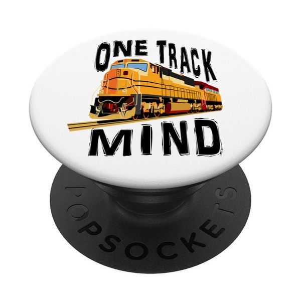 One Track Mind Train Locomotive Steam Engine