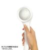 Sanei PS-303-81XA-CD Rainy Metallic Shower Head, Black (Approx. 50% Water Saving Effect, Stop Function)