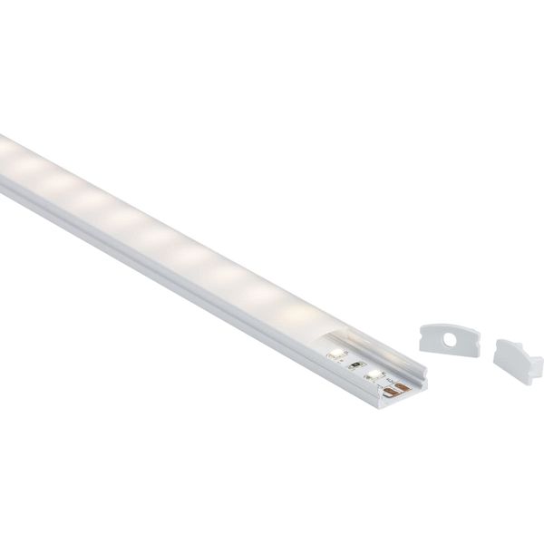 2M Aluminium Profile - Surface Mount Flat