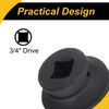 WorkBless 6-Point Impact Socket 3/4" Drive 54mm Metric 40Cr Impact Socket