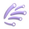 Silicone Pelvic Floor Muscle Dilator Exerciser Trainer Set - Purple