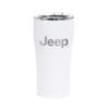 Jeep Iconic Logo Tumbler - White, 30 oz