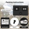 1 for Upgraded Axs1 Remote Transmitter for Ghost Controls Gate Opener, 3-Button Remote Transmitter Compatible with Ghost Controls Gate Opener Systems