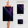 3dRose 22x30 Bath Hand Pool Towel - Electrician Design Electrical Grid Lightning TDSwhite – Patterns Designs