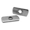(500 Pieces) 1/4"-20 Double Tab Spot Weld Nuts