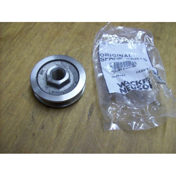 Wacker WP1550aw Exciter Pulley - OEM Part - Fits WP1540, WP1550