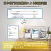Yotakala Magnetic Loader, UV Protection, Display Case, Screw-down Magnetic Loader with Stand (Clear, 3 Rows)