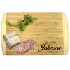 Custom Engraved 18x12" Bamboo Cutting Board - Wedding, Anniversary, Kitchen Gift