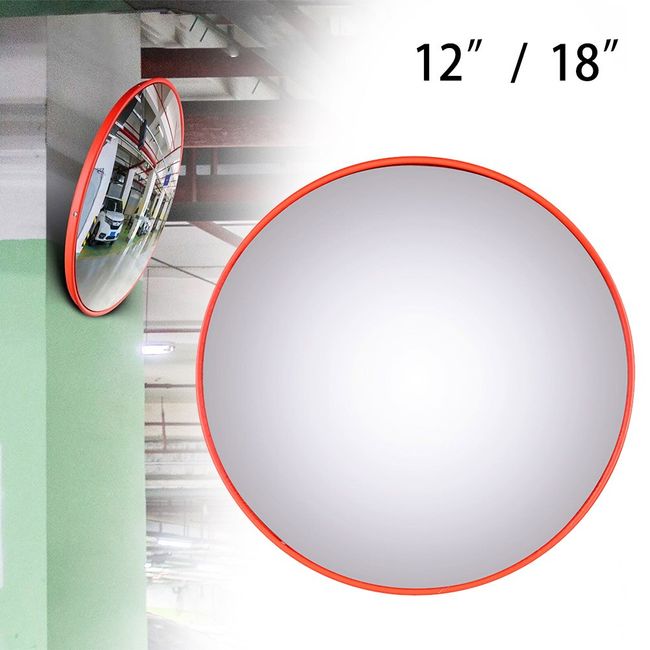 Convex Traffic Mirror 24 for Driveway, Warehouse and Garage Safety or  Store and Office Security, with Adjustable Wall Fixing Bracket to Eliminate  Blind Spots and Corners Indoor and Outdoor : : Industrial