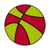 Basketball Red Highlighter Yellow PopSockets Swappable PopGrip