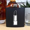 6oz (170ml) 'Open Lipstick' Pocket Hip Flask (HP00030495)
