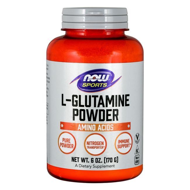 NOW Foods L-Glutamine, 5 g, 6 oz Powder