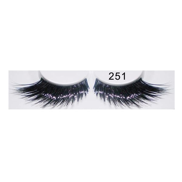 False Eyelashes Fake Fantasy 251 Black