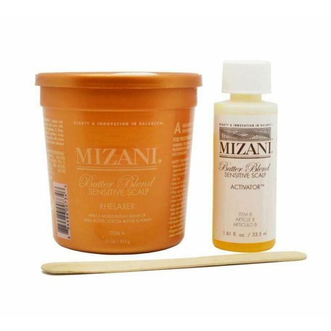 Mizani Butter Blend Sensitive Scalp 7.5-ounce Rhelaxer with 1.81-ounce Activator