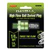 Flexzilla Pro High Flow Ball Swivel Plug, 1/4" Body, 1/4" MNPT - A53440FZBS