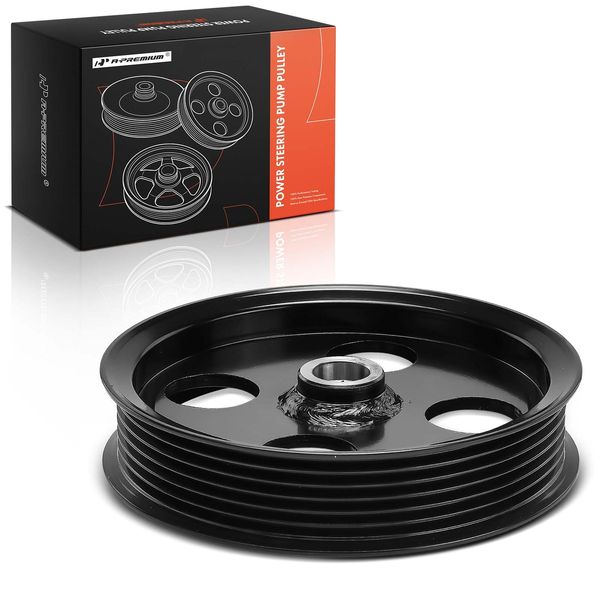 A-Premium Power Steering Pump Pulley Compatible with Ford Focus 2001 2002 2003 2004, 2.0L, SOHC ONLY