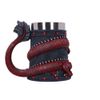 Nemesis Now Dragon Coil Tankard, Red, 16cm