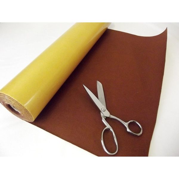 Self Adhesive Felt Baize Fabric Mini Rolls - Ginger, 5Mtrs - 500cmx45cm