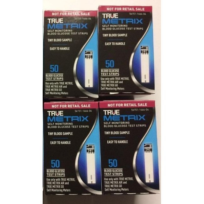 TRUE Metrix Blood Glucose 200 Test Strips Exp: 11/30/2024 Special Price