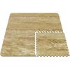 12-Pack Marble Grain Foam Tiles - DIY Installation - Interlocking Floor Yoga Mat