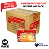 Ever Ready First Aid Instant Hot Pack 6" x 9" Joint & Back Pain Relief - 48 Pack