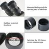 2PCS Eyepiece Cover, Binocular Eye Cups Replacement Guard Soft Rubber 36mm Diameter Stereo Microscope Accessory (Flat Angle)(KP-H2 Flat Angle)