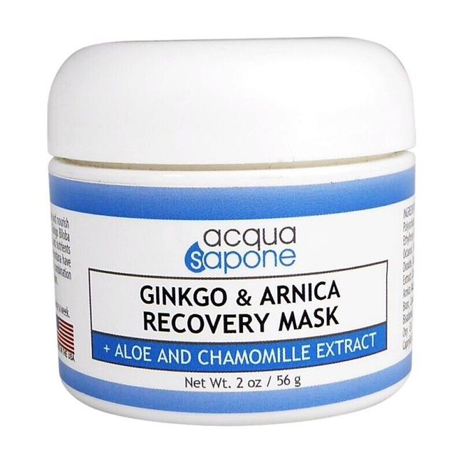 Acqua Sapone Ginkgo & Arnica Recovery Mask 2 oz./ 56 gr.