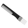 Frcolor Cutting Comb Comb Professional Steel Needle Fork Comb 5 Pack Hairdresser Hair Parting Comb Hair Insert Needle Comb Hairdressing Salon Styling Tool