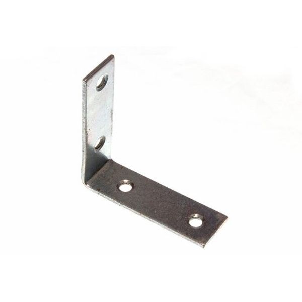 10 x Corner Brace Angle Brackets BZP Steel 50MM (2 inch)