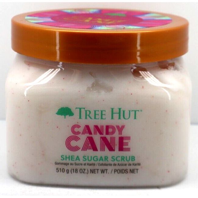 Tree Hut Exfoliating and Hydrating Body Scrub, 18 oz. CANDY CANE