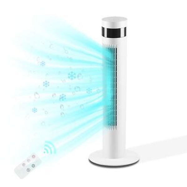 Antarctic Star Tower Fan Portable Electric Oscillating Fan Quiet Cooling Remo...