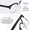 Tanlys 2 Pack Blue Light Blocking Glasses for Computer Eye Strain [Dry Eye & Sour Eye]
