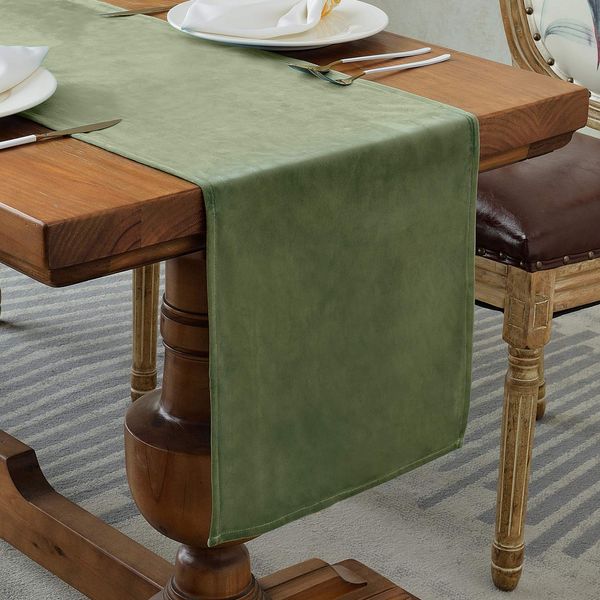 BALCONY & FALCON Table Runner for Dining Room Washable Table Runners for Kitchen Party Holiday