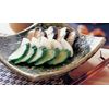Japanese Pickle Maker, Tsukemono Maker, BPA Free, Made in Japan, 1.6L, Clear x Blue