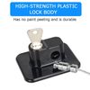 2 Pack Fridge Lock Freezer Lock with 4 Key for Child Safety Refrigerator Locks