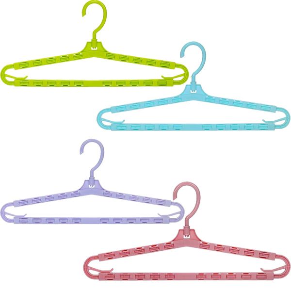 Bath Towel Hanger, Bath Towel, Hanger, Foldable, Slim, Towel Hanger, Wide, Clothes Hanger, Extendable, Foldable, Laundry Dryer, Outdoor, Washing Machine, Set of 4 Indoors