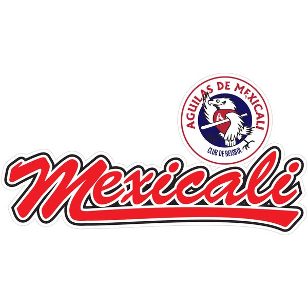 Aguilas de Mexicali Baseball Team Car Decal/Sticker Multiple Sizes (16")